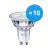 Confezione Multipack 10x Philips Corepro LEDspot GU10 PAR16 3W 240lm 36D - 840 Bianco Freddo | Dimmerabile - Sostitutiva 35W