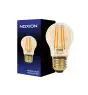 Noxion Lucent Lustre LED E27 Sferica Filamento Ambra 4.1W 350lm - 822 Bianco Molto Caldo | Dimmerabile - Sostitutiva 32W