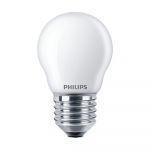 Philips Corepro LEDluster E27 Sferica Ghiaccio 4.3W 470lm - 827 Bianco Molto Caldo | Sostitutiva 40W