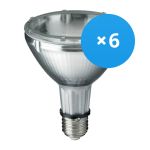 Confezione Multipack 6x Philips MASTERColour E27 CDM-R Elite PAR30L 70W 40D - 930 Luce Calda | Miglior resa cromatica