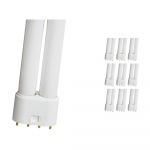 Confezione Multipack 10x Osram Dulux L 55W 840 | Bianco Freddo - 4-Pin