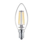 Philips Corepro LEDcandle E14 Filamento Chiara 4.3W 470lm - 827 Bianco Molto Caldo | Sostitutiva 40W