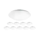 Confezione Multipack 10x Noxion Bulkhead LED Corido Bianca 18W 1561lm - 840 Bianco Freddo | 360mm - IP44