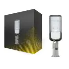 Illuminazione Stradale LED 50W 6000lm 70x140D - 740 Bianco Freddo | IP65 - Sensore Di Luce - Asimmetrico