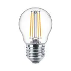 Philips Corepro LEDluster E27 Sferica Filamento Chiara 4.3W 470lm - 827 Bianco Molto Caldo | Sostitutiva 40W